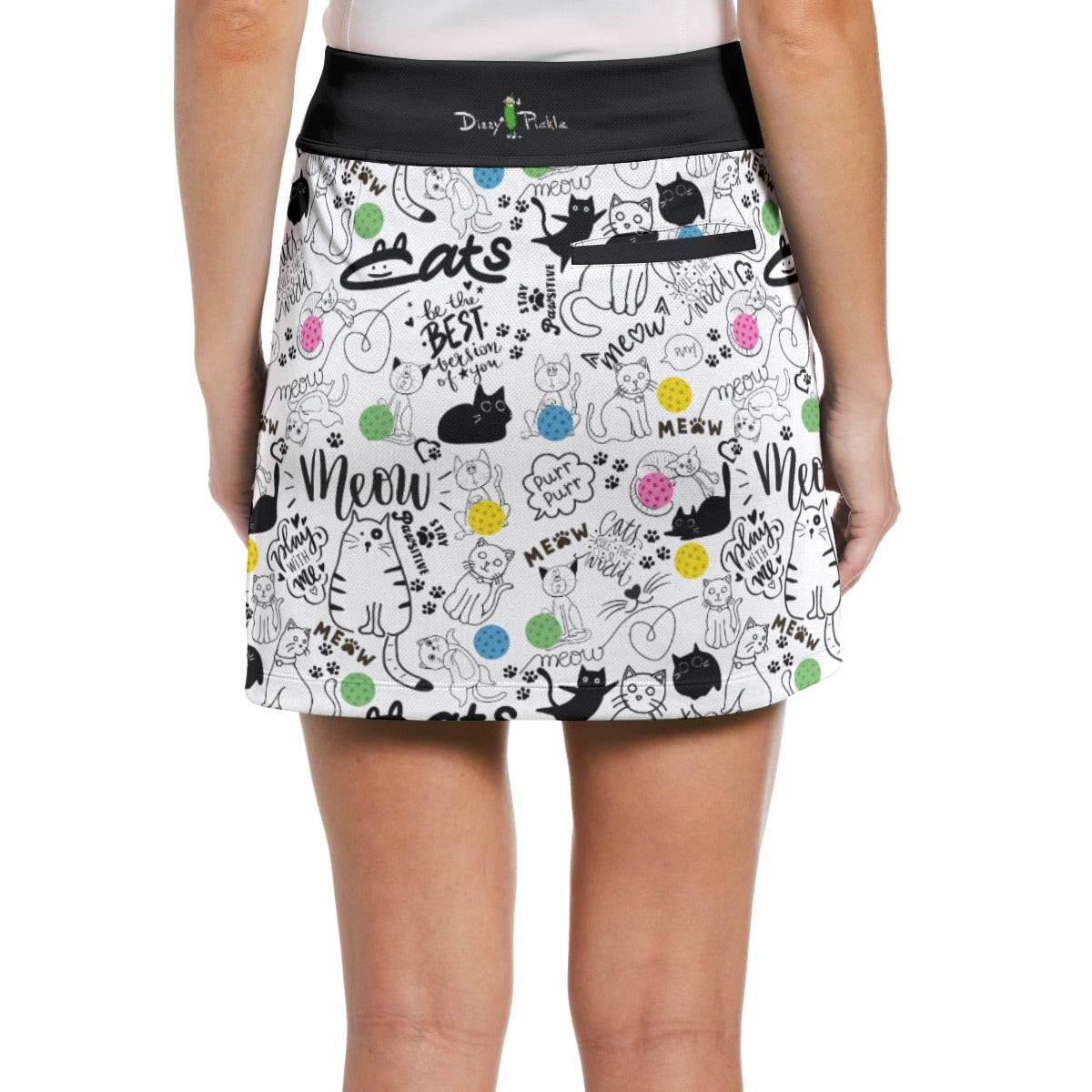 Dizzy Pickle Sassy Women's 17" Performance Pickleball Skort with Inner Shorts