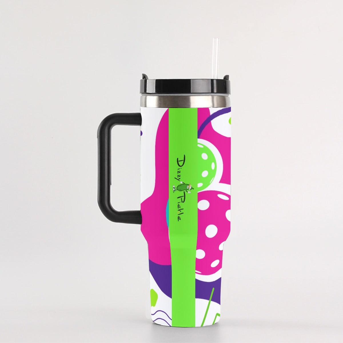 Dizzy Pickle Diana 40 oz. Mega Pickleball Insulated Tumbler with Handle