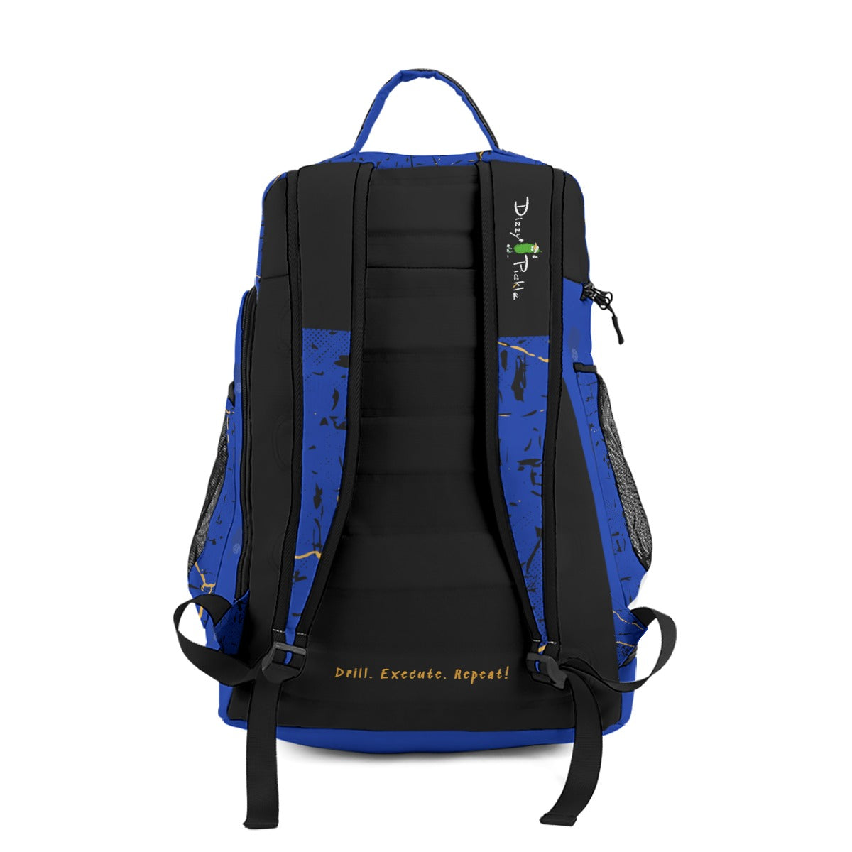 Dizzy Pickle Lynne Blue Large Courtside Pickleball Multi-Compartment Backpack with Adjustable Straps