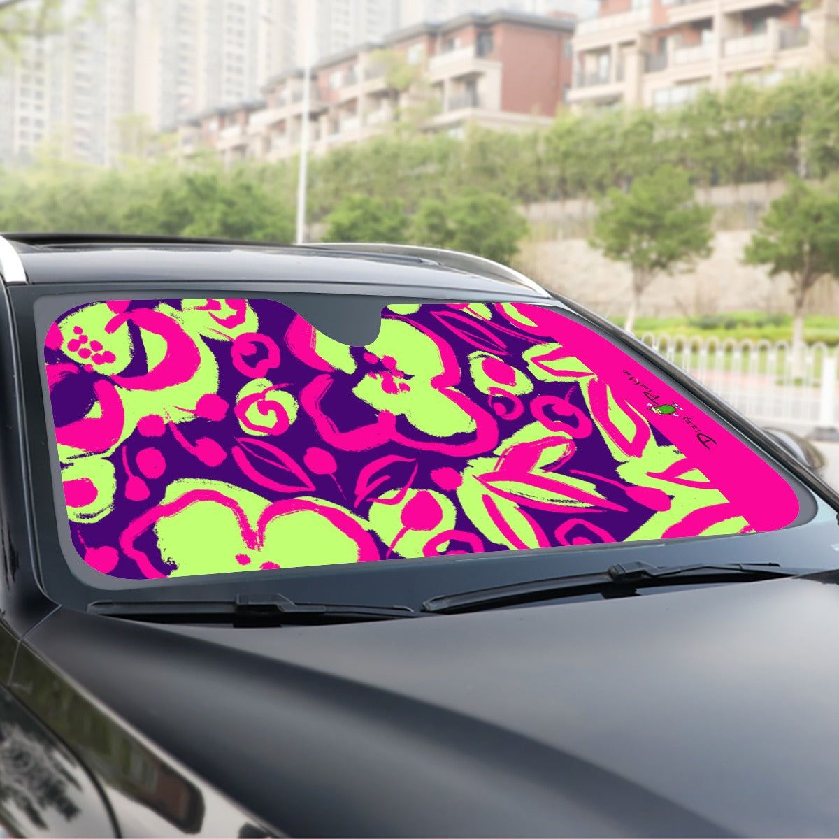 Dizzy Pickle Lesia PPG Blooms Pickleball Windshield Sunshade