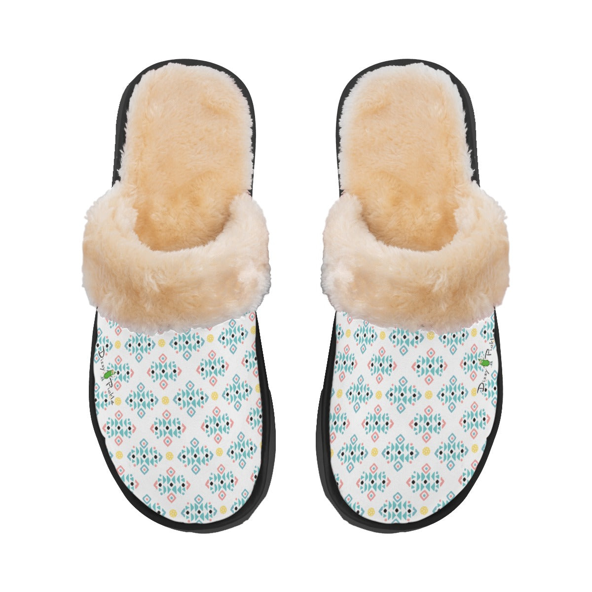 Dizzy Pickle Karen PP2 Women's Pickleball Plush Slippers