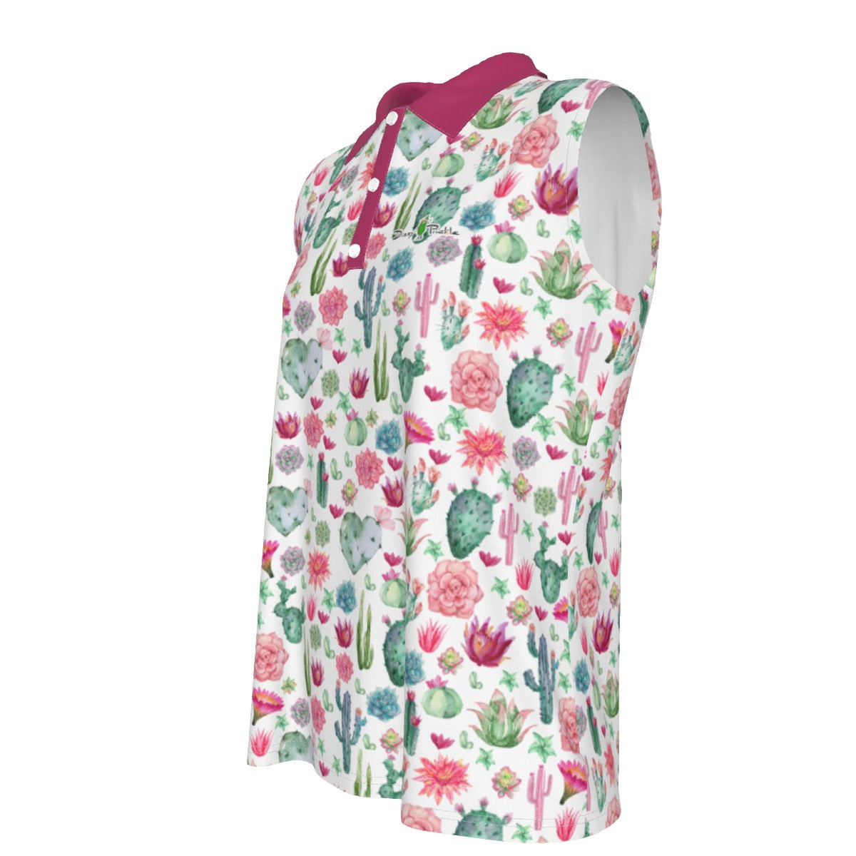 Dizzy Pickle Caroline Women's Pickleball Sleeveless Polo Shirt