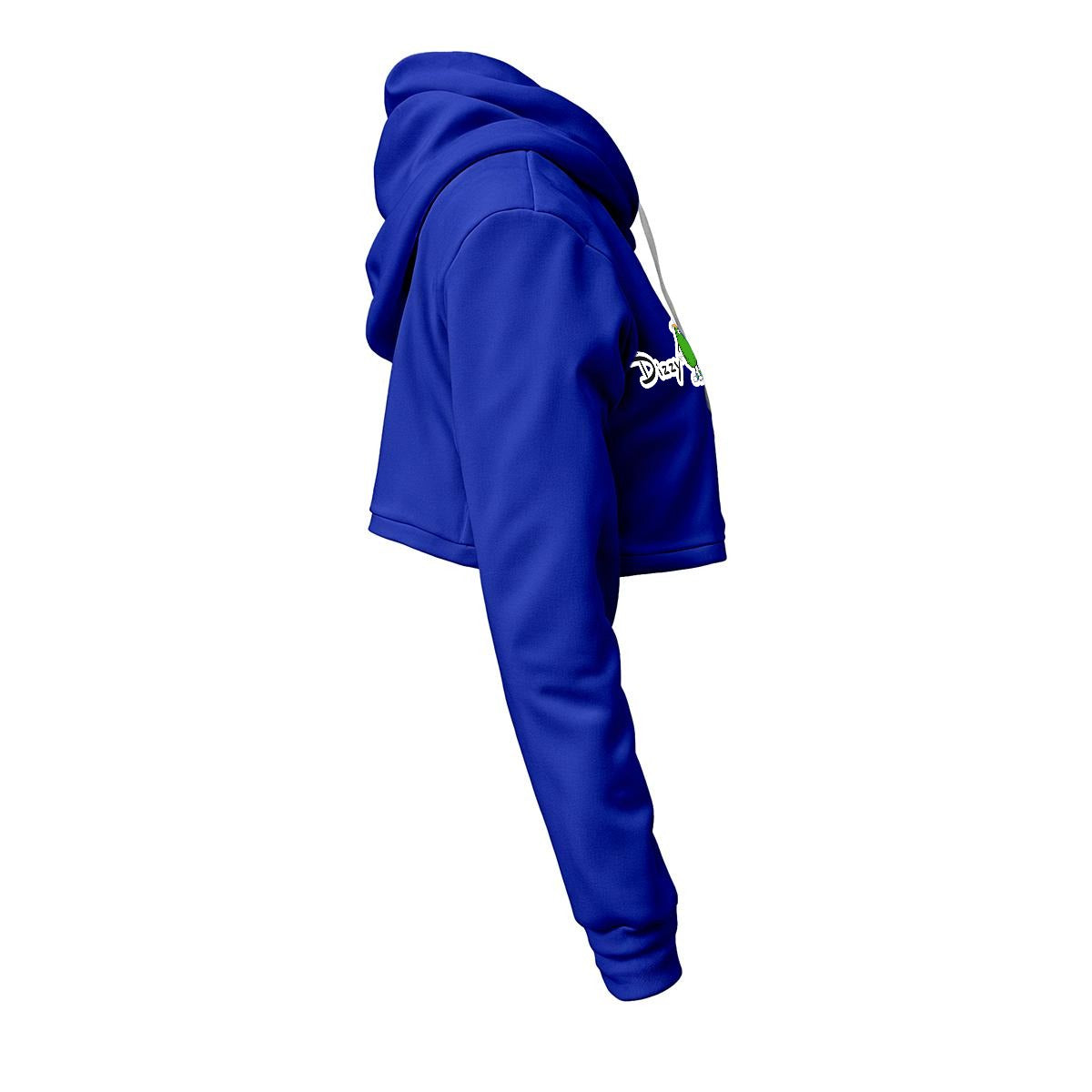 Dizzy Pickle Women's Pickleball Cropped Hoodie - Prussian Blue