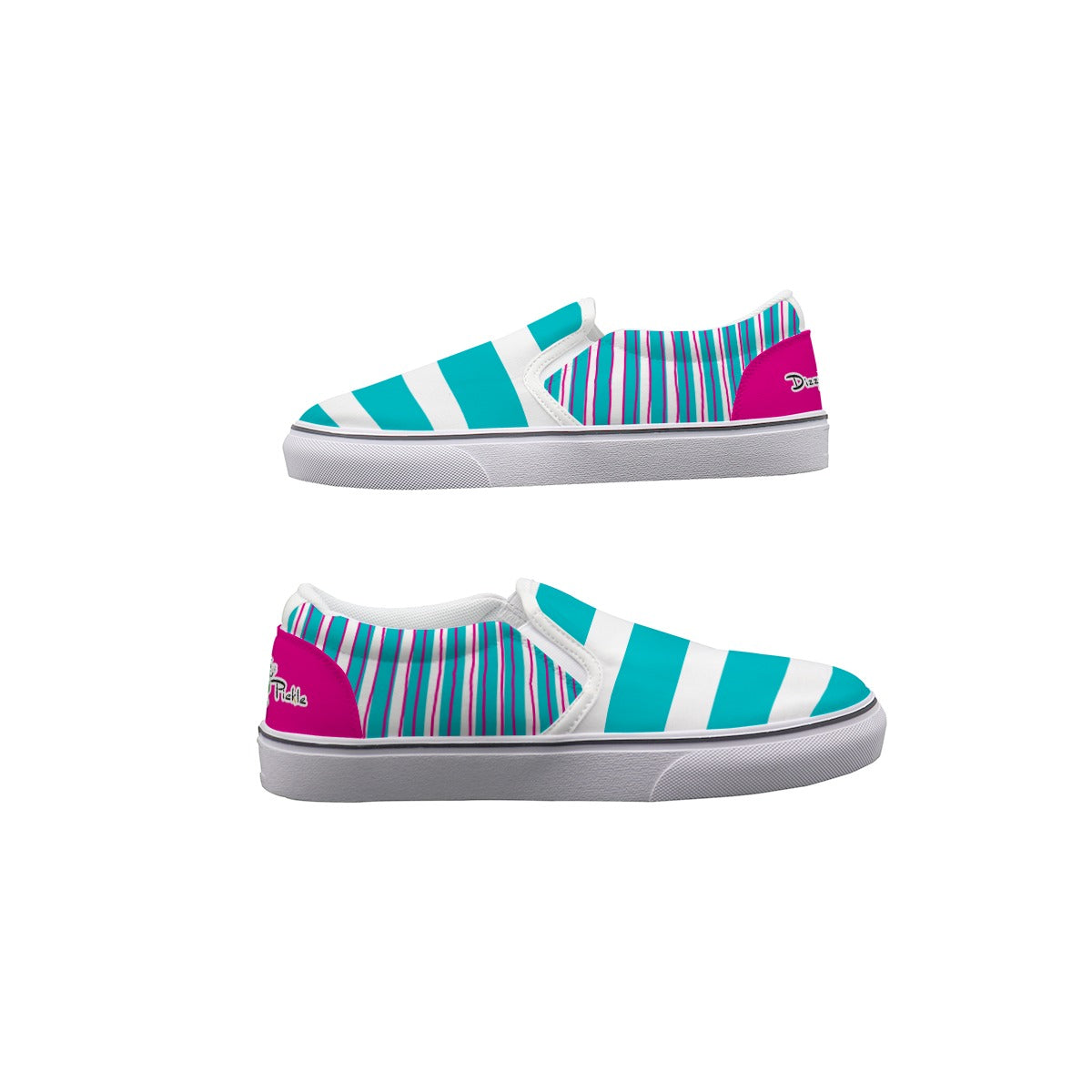 Dizzy Pickle I Love Pickleball Women's Casual Slip-On Canvas Shoes