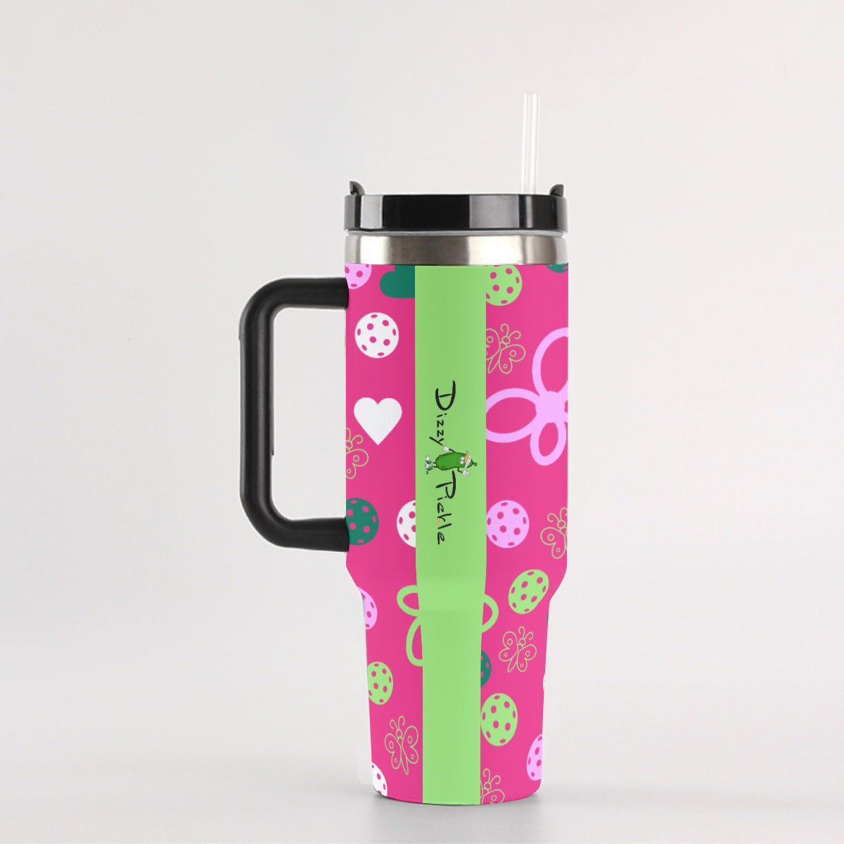 Dizzy Pickle Penny PG 40 oz. Mega Pickleball Insulated Tumbler with Handle