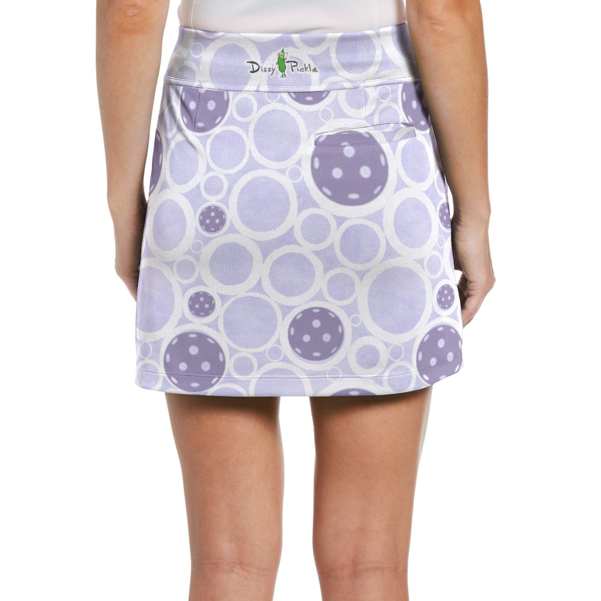 Dizzy Pickle Sophie Balls Women's 17" Performance Pickleball Skort and Inner Shorts