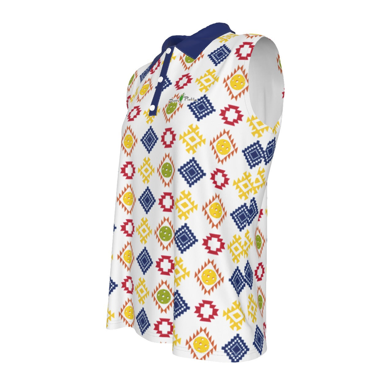 Dizzy Pickle Arizona PP Women's Pickleball Sleeveless Polo Shirt