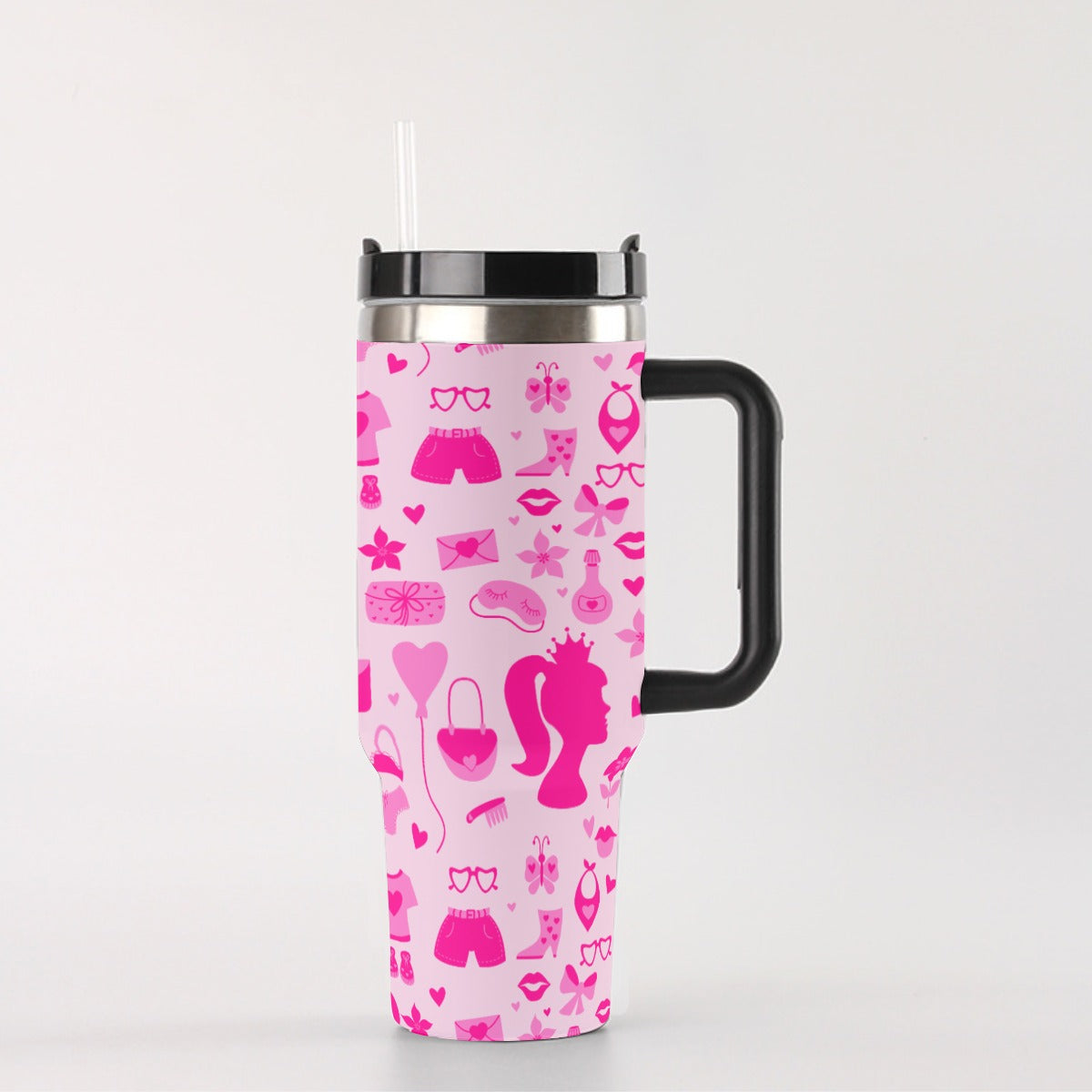 Dizzy Pickle Avery It's A Girl Thing 40 oz. Mega Pickleball Insulated Tumbler with Handle