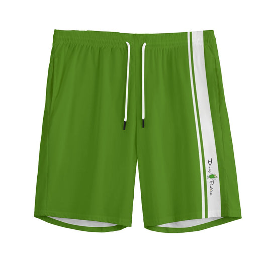 Dizzy Pickle 6Z8NF Green Men's Pickleball Performance Sports Shorts