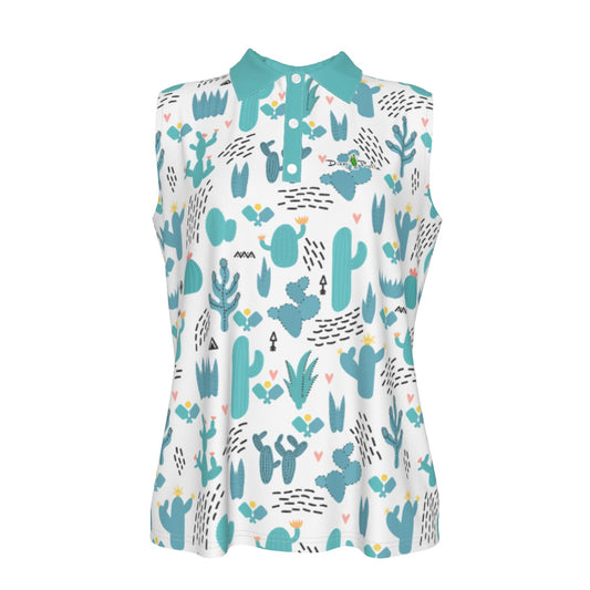 Dizzy Pickle Karen Women's Pickleball Sleeveless Polo Shirt