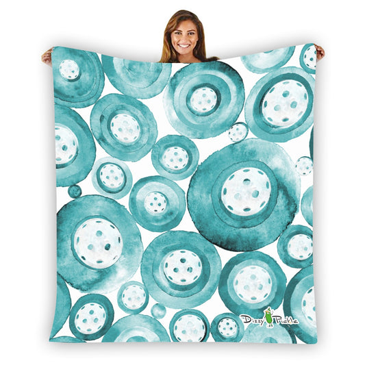 Dizzy Pickle Heidi TW Pickleball Courtside Flannel Blanket