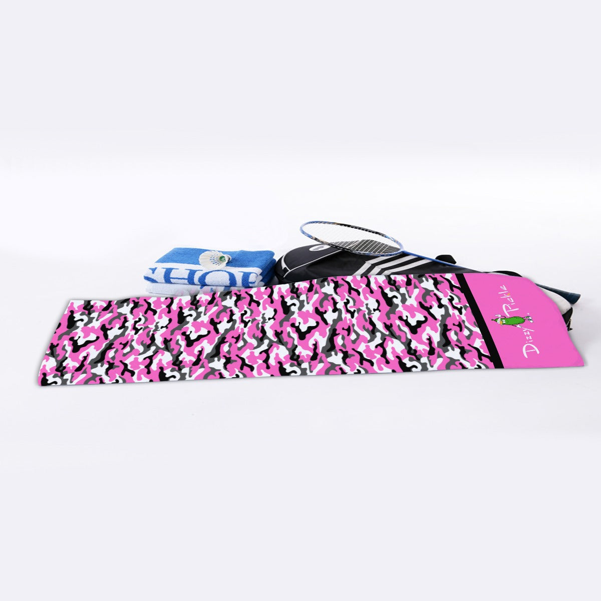 Dizzy Pickle Jan Pink Pickleball Cooling Sports Towel