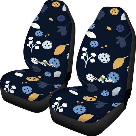 Dizzy Pickle Lesley Dark Blue Universal Car Seat Cover (Includes a pair of seat covers.)