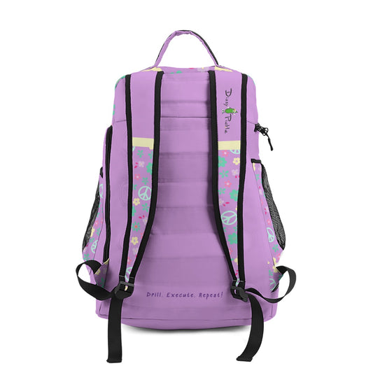 Dizzy Pickle Hope Lavender Large Courtside Pickleball Multi-Compartment Backpack with Adjustable Straps