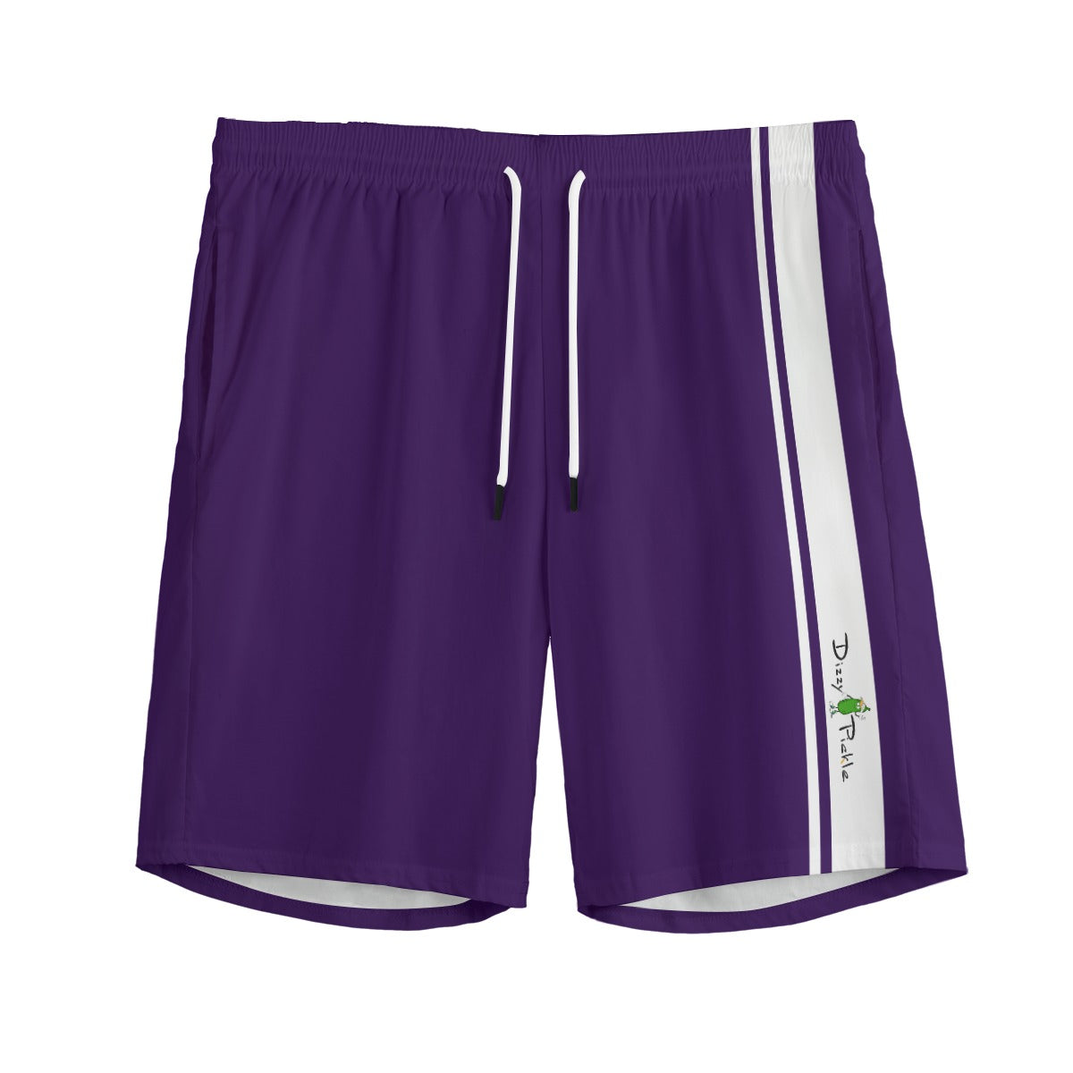 Dizzy Pickle 6Z8NF Deep Purple Men's Pickleball Performance Sports Shorts