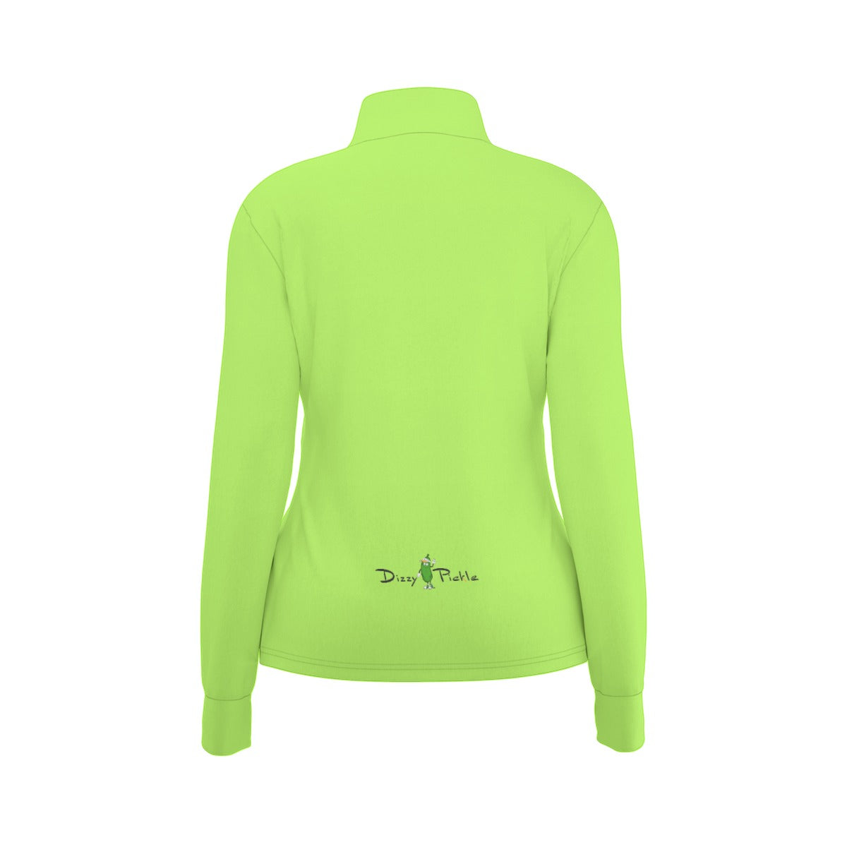 Dizzy Pickle DZY P Classic Lime Green Women's Pickleball Long Sleeve Thumbhole