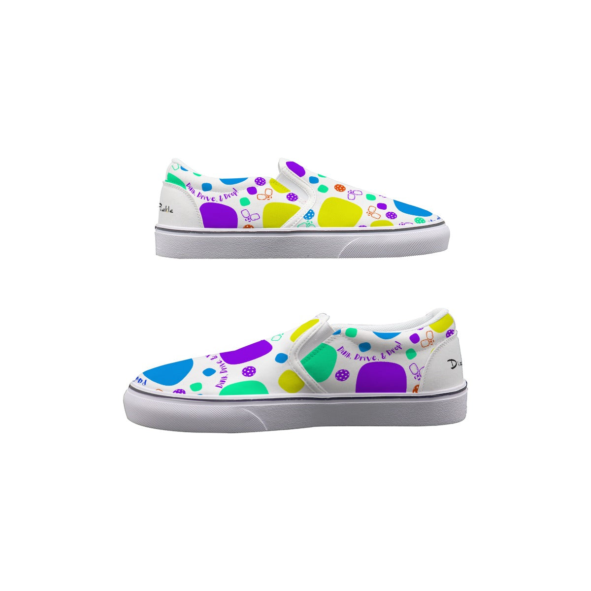 Dizzy Pickle Sharon Paddle Up! Women's Casual Slip-On Canvas Shoes