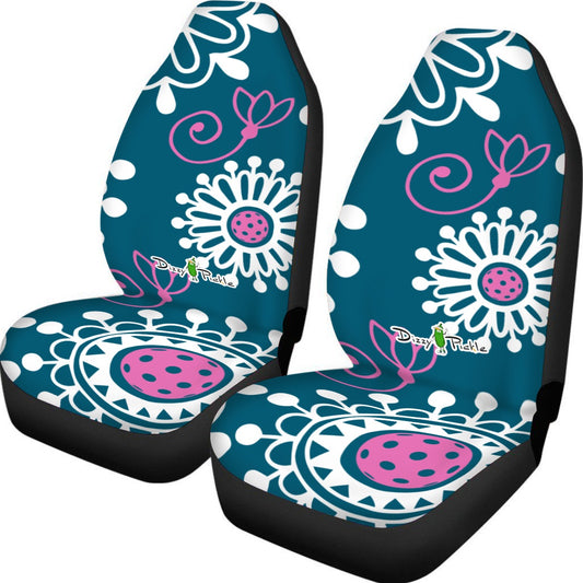 Dizzy Pickle Coming Up Daisies TP Universal Car Seat Cover (Includes a pair of seat covers.)