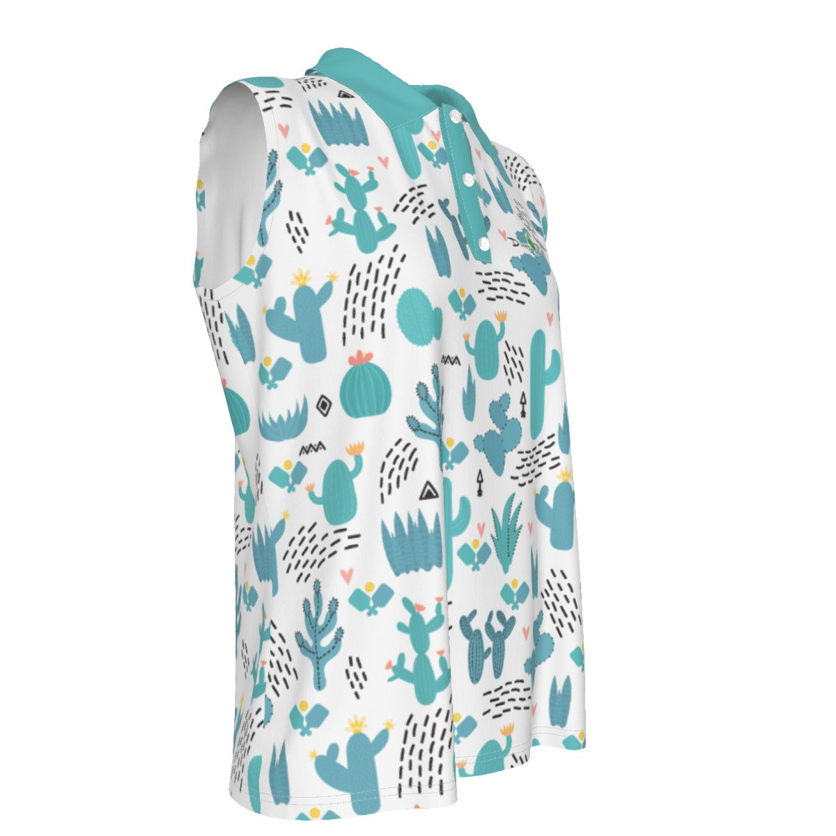 Dizzy Pickle Karen Women's Pickleball Sleeveless Polo Shirt