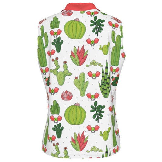 Dizzy Pickle Tammy Women's Pickleball Sleeveless Polo Shirt