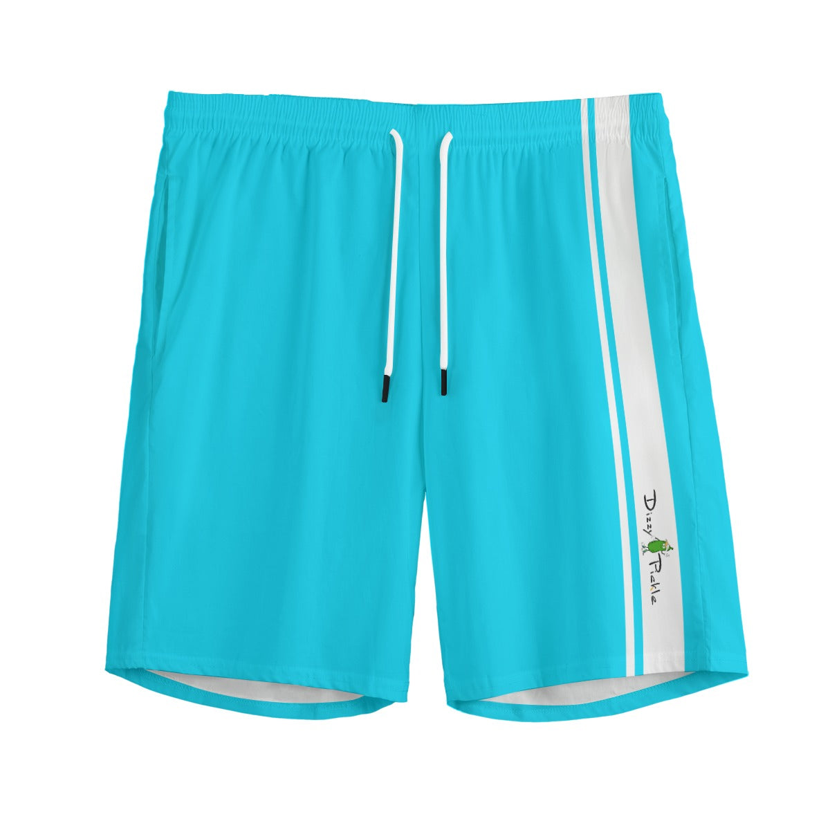 Dizzy Pickle 6Z8NF Capri Blue Men's Pickleball Performance Sports Shorts