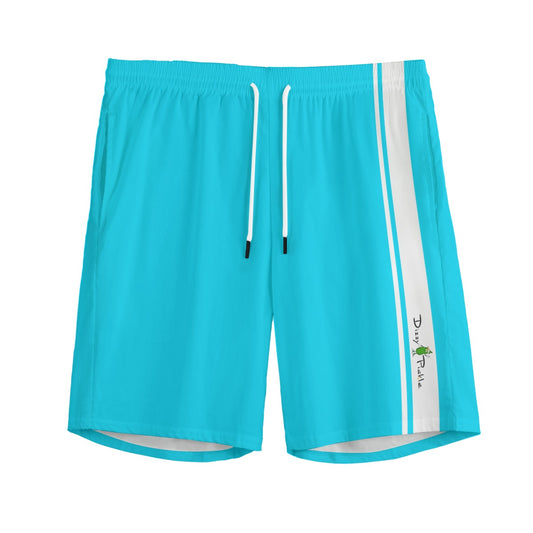 Dizzy Pickle 6Z8NF Capri Blue Men's Pickleball Performance Sports Shorts