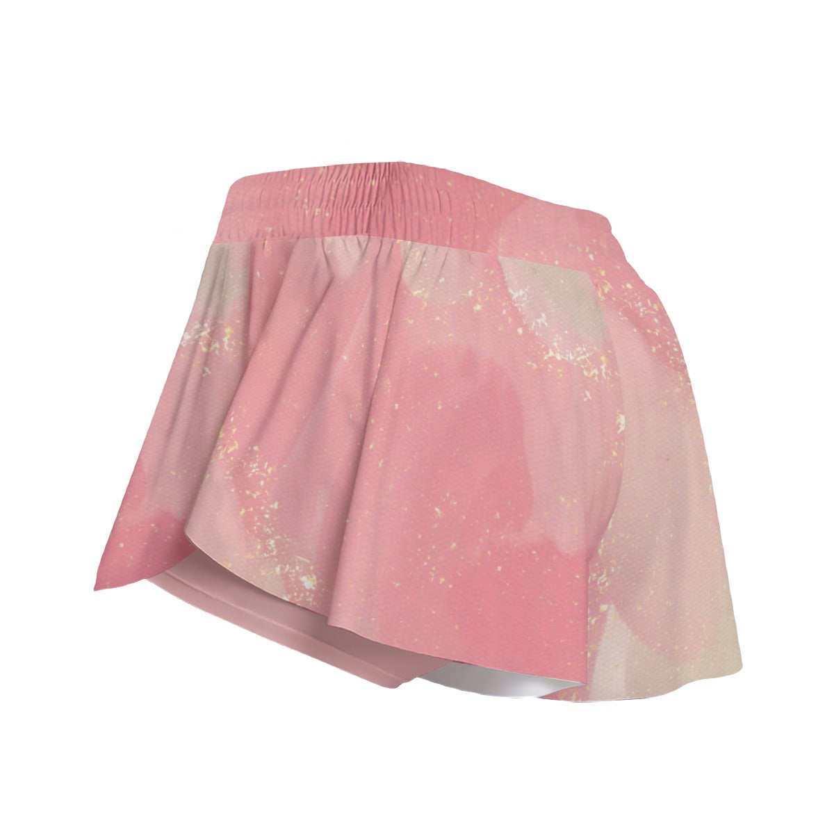 Dizzy Pickle Barbara Sweet Rose Champagne Women's Pickleball Sport Culottes with Pockets