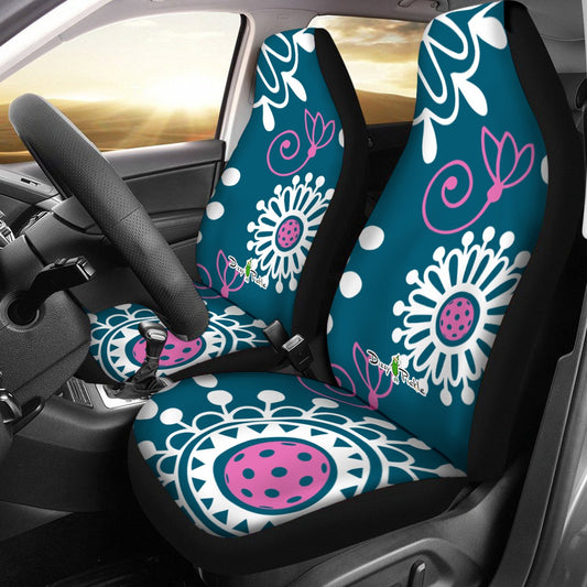 Dizzy Pickle Coming Up Daisies TP Universal Car Seat Cover (Includes a pair of seat covers.)