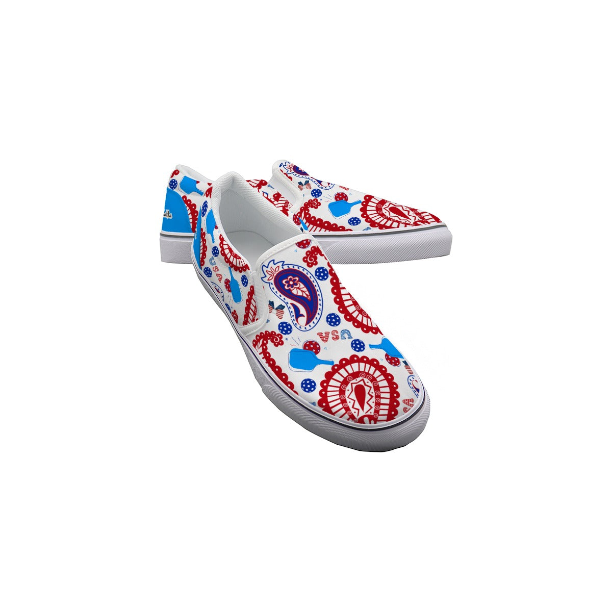 Dizzy Pickle USA Freedom Women's Casual Slip-On Canvas Shoes