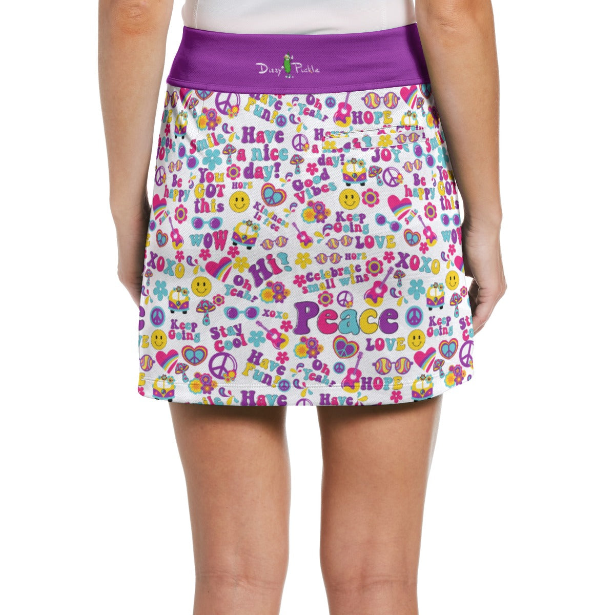 Dizzy Pickle Jenny Women's 17" Performance Pickleball Skort with Inner Shorts