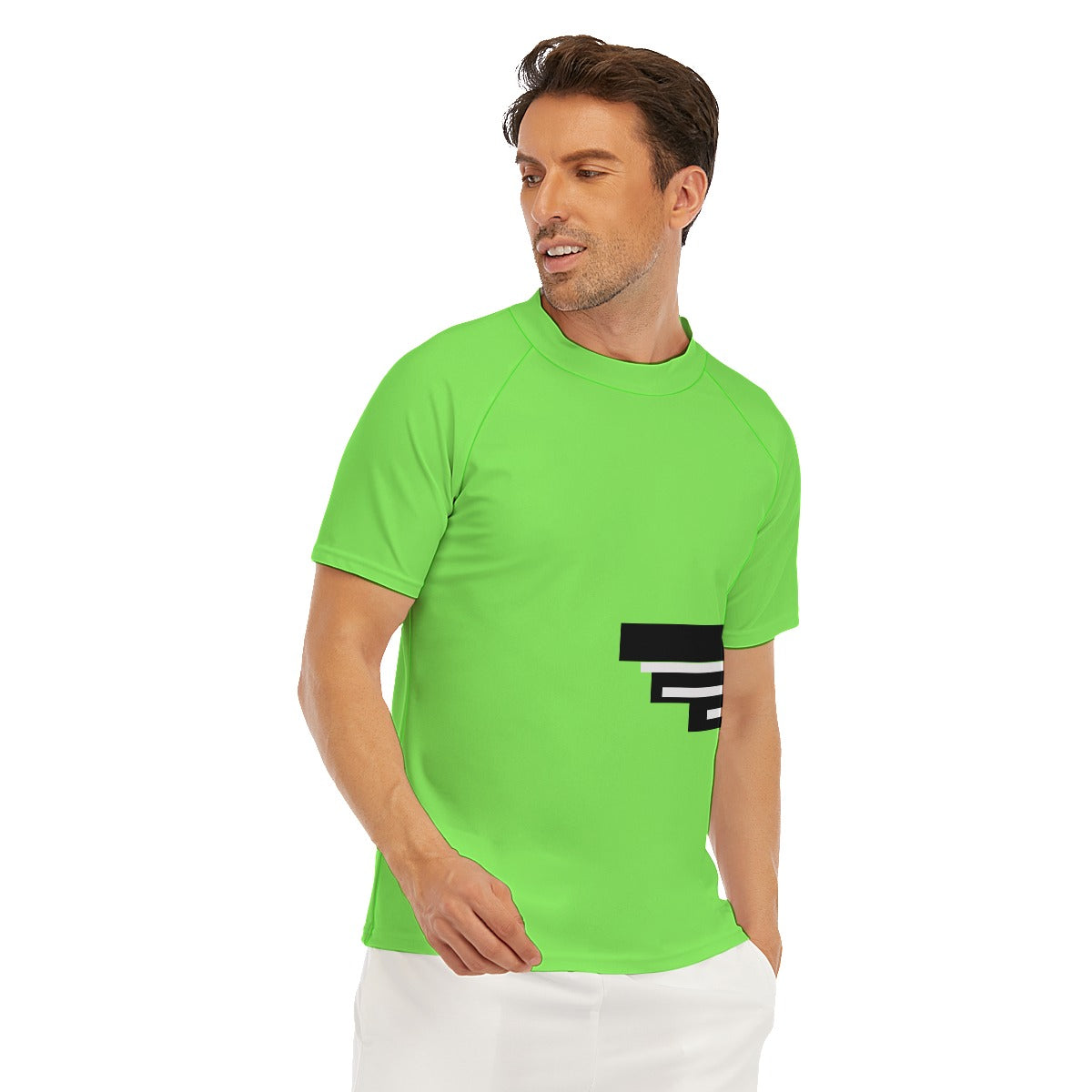 MEDIUM - UNLIMITED - Men's Pickleball Fitted T-Shirt by Dizzy Pickle