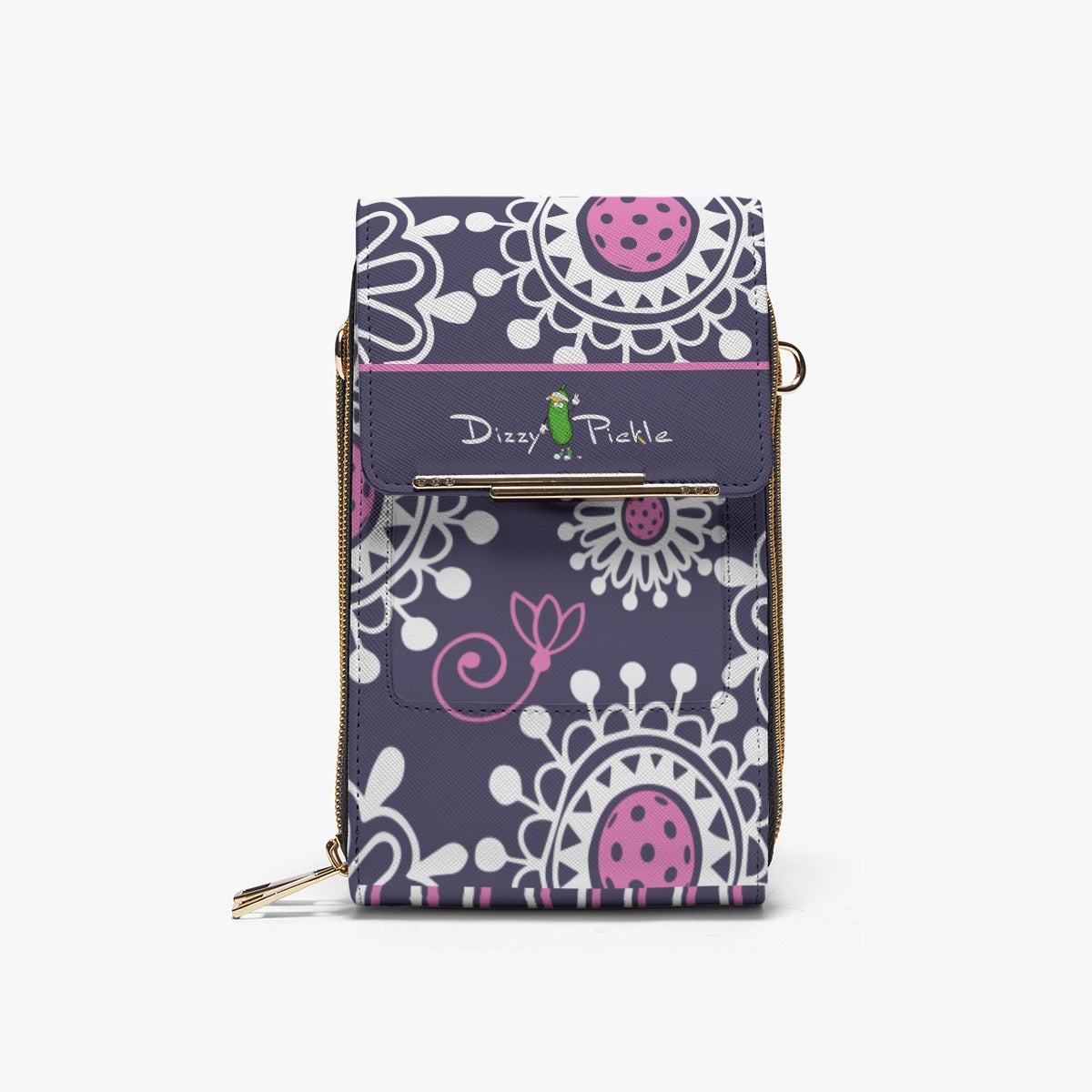 Dizzy Pickle Coming Up Daisies PP Women's Pickleball Mobile Phone  Crossbody Bag