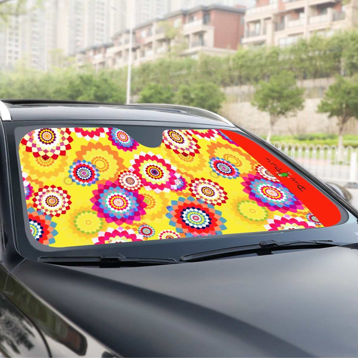 Dizzy Pickle Hannah Blooms Pickleball Windshield Sunshade