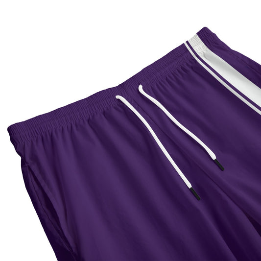 Dizzy Pickle 6Z8NF Deep Purple Men's Pickleball Performance Sports Shorts