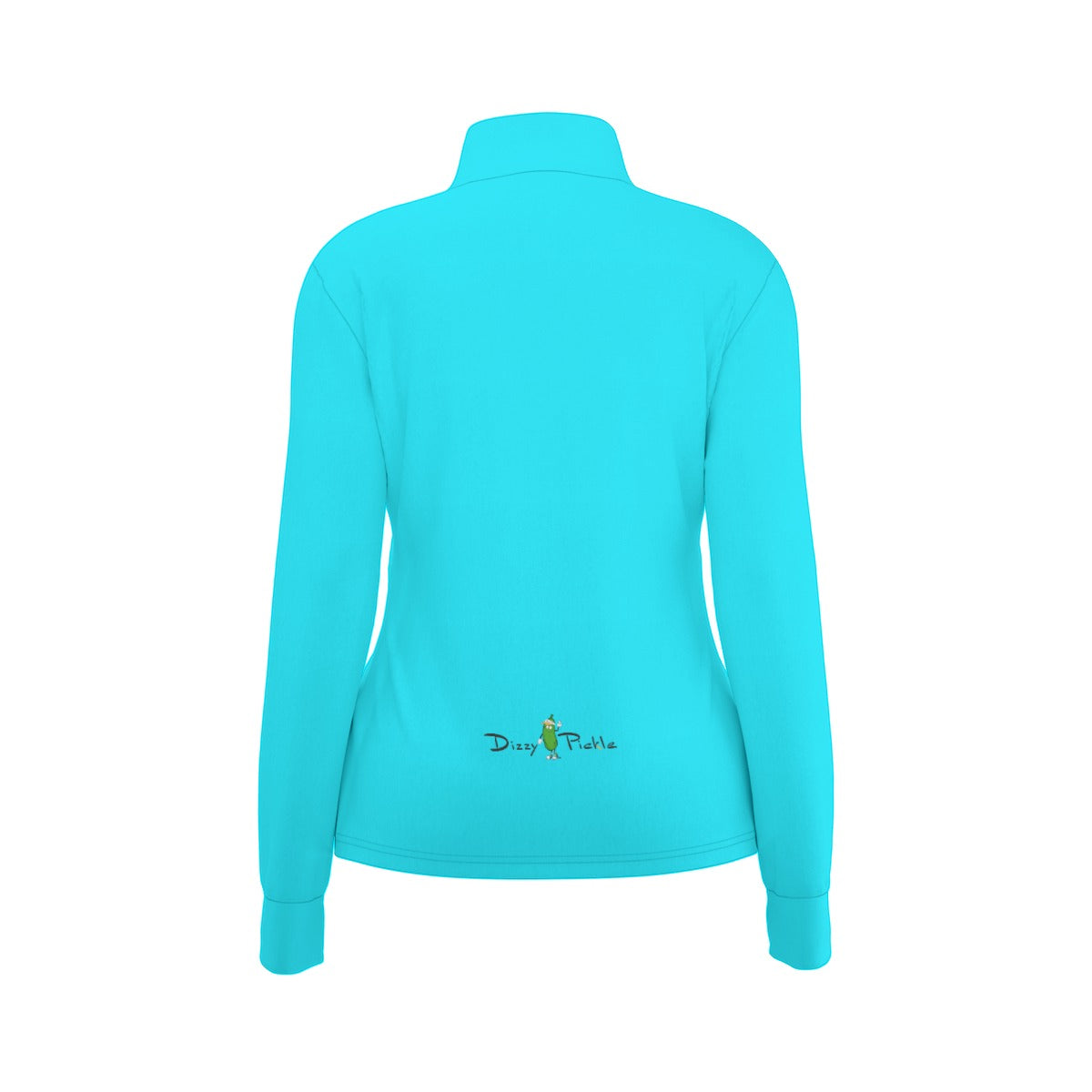 Dizzy Pickle DZY P Classic Bright Blue Women's Pickleball Long Sleeve Thumbhole Jacket