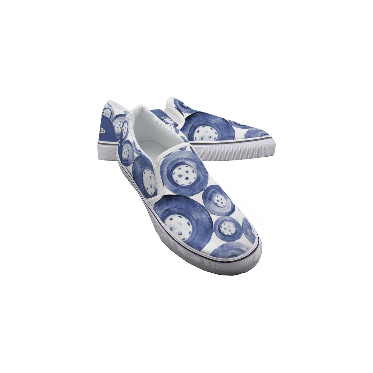 Dizzy Pickle Heidi BW Main Women's Casual Slip-On Canvas Shoes