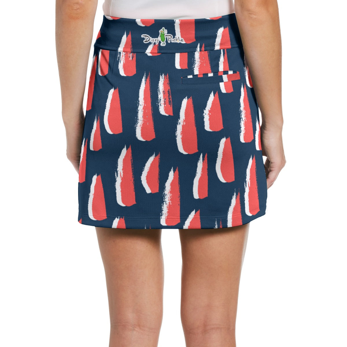 Dizzy Pickle Van Drips Women's 17" Performance Pickleball Skort and Inner Shorts