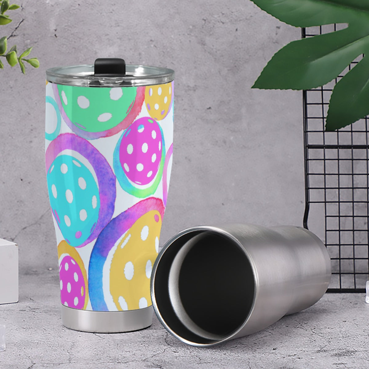 Dizzy Pickle Emily Main Pickleball 30oz Insulated Tumbler