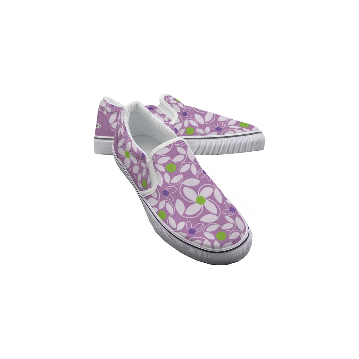 Dizzy Pickle Beth Lavender Main Women's Casual Slip-On Canvas Shoes