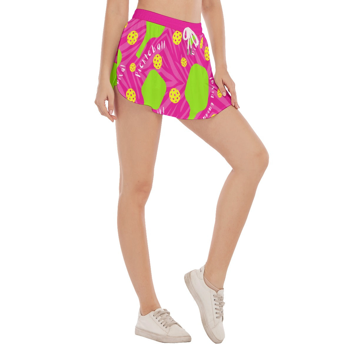 MEDIUM Dizzy Pickle Dinking Diva PG Women's Pickleball Sport Skorts with Inner Shorts