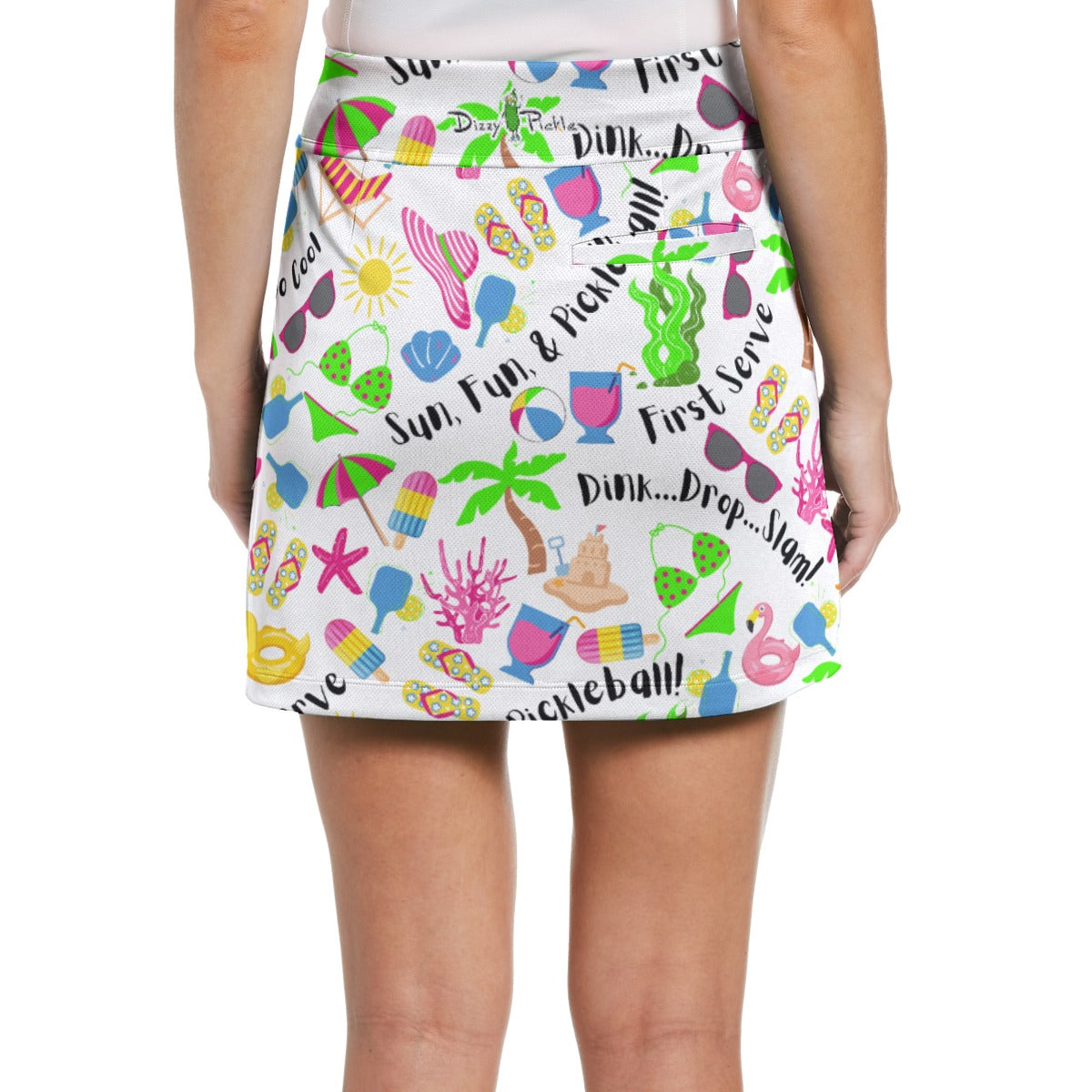 Dizzy Pickle Julie Women's 17" Performance Pickleball Skort and Inner Shorts