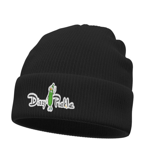 Dizzy Pickle DZY P Classic Black Unisex Knitted Beanie
