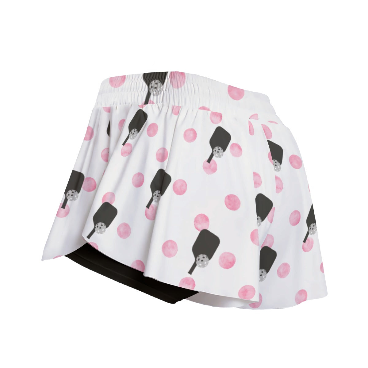 Dizzy Pickle Page Mini Paddles_Polka Dots Women's Pickleball Sport Culottes with Pockets