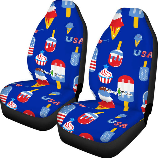 Dizzy Pickle Belle Universal Pickleball Car Seat Covers (Includes a pair of seat covers.)