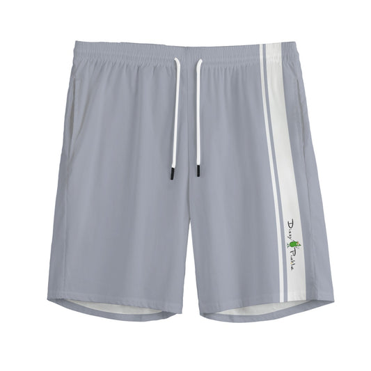 Dizzy Pickle 6Z8NF Light Gray Men's Pickleball Performance Sports Shorts