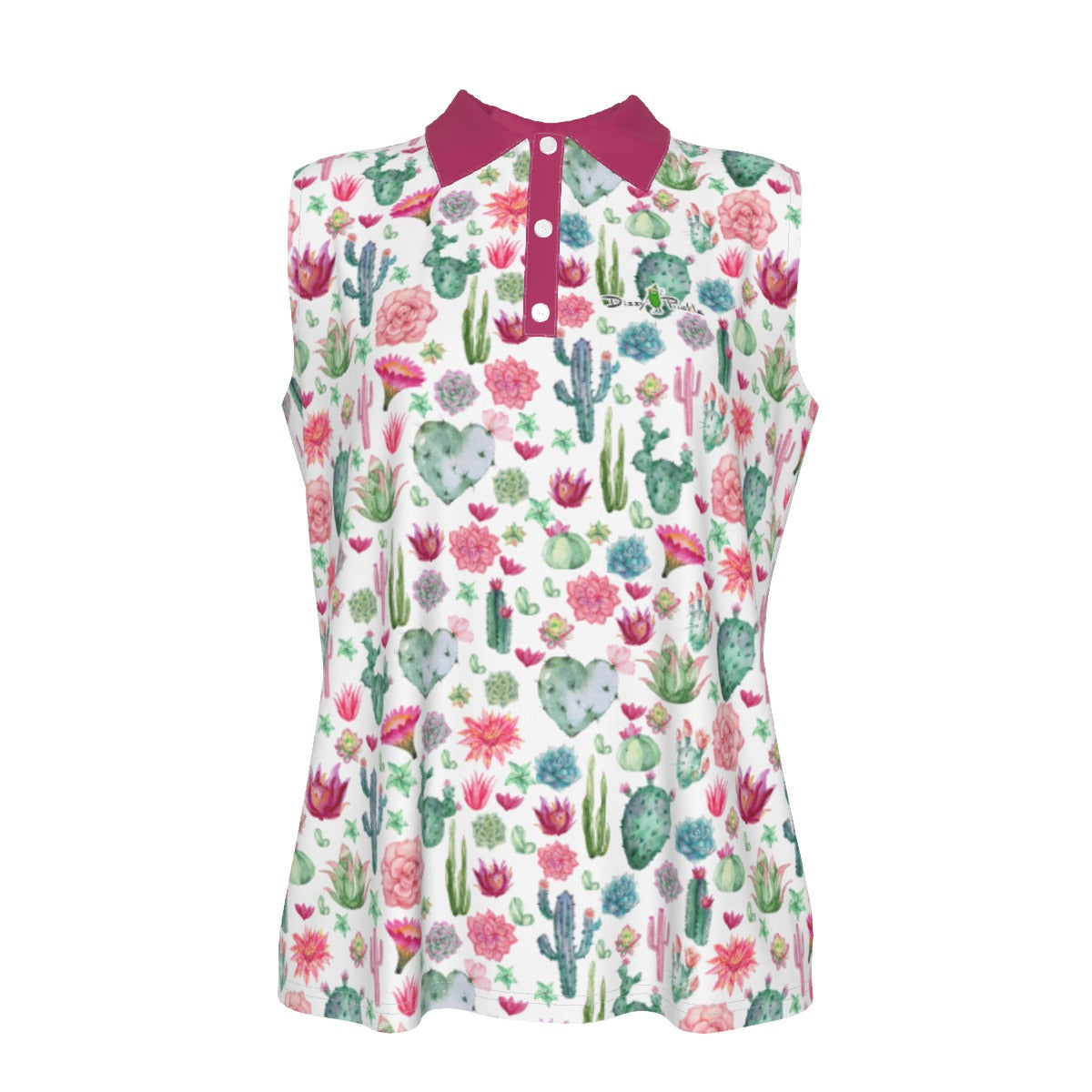 Dizzy Pickle Caroline Women's Pickleball Sleeveless Polo Shirt