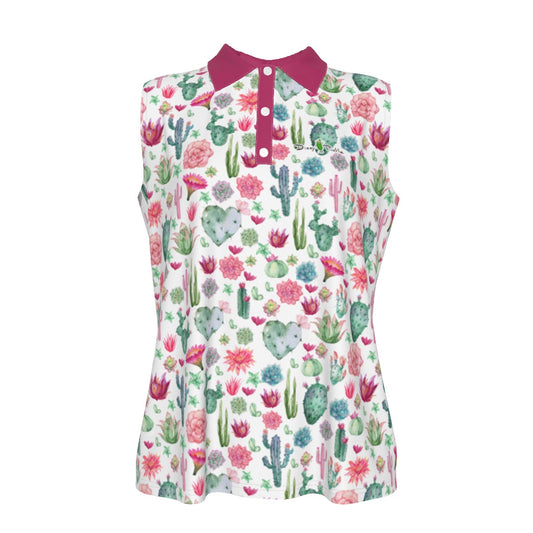 Dizzy Pickle Caroline Women's Pickleball Sleeveless Polo Shirt