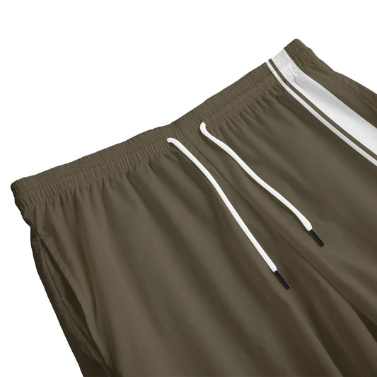 Dizzy Pickle 6Z8NF Walnut Brown Men's Pickleball Performance Sports Shorts