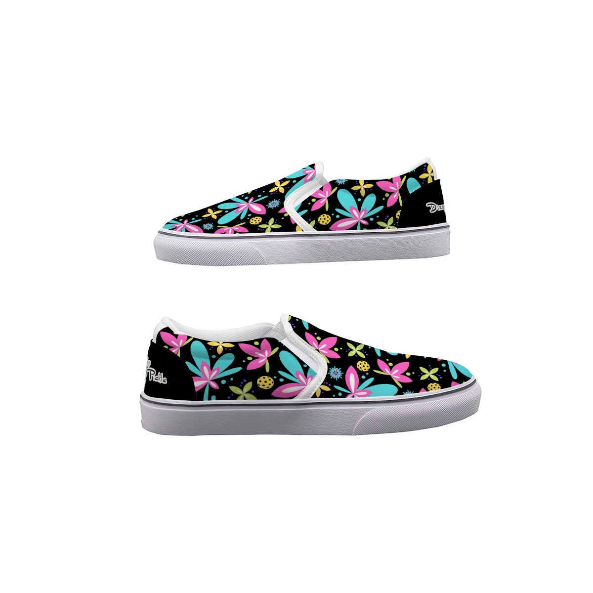 Dizzy Pickle Donna Black Women's Casual Slip-On Canvas Shoes