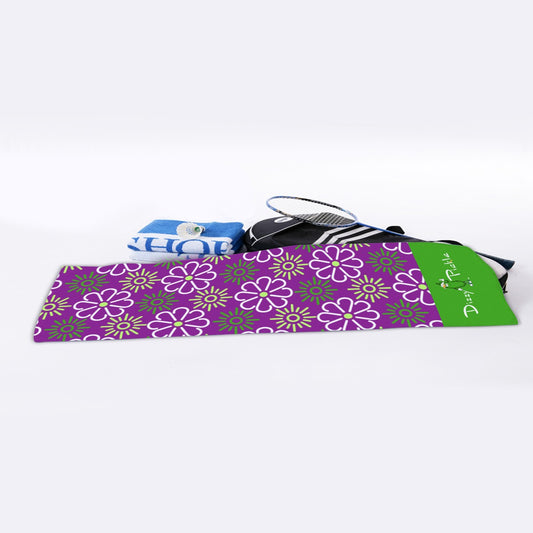 Dizzy Pickle April Purple Pickleball Cooling Sports Towel